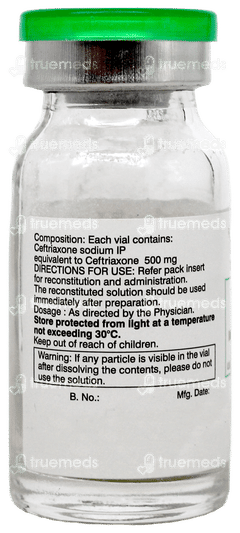 Monocef 500Mg Injection 1 Monocef 500Mg Injection 1